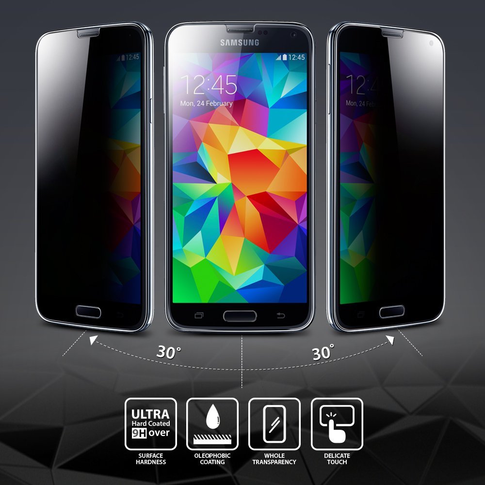 repertoire Gevoelig sticker Tempered Glass "Glas.tR SLIM" Privacy for Galaxy S5 | Spigen Philippines