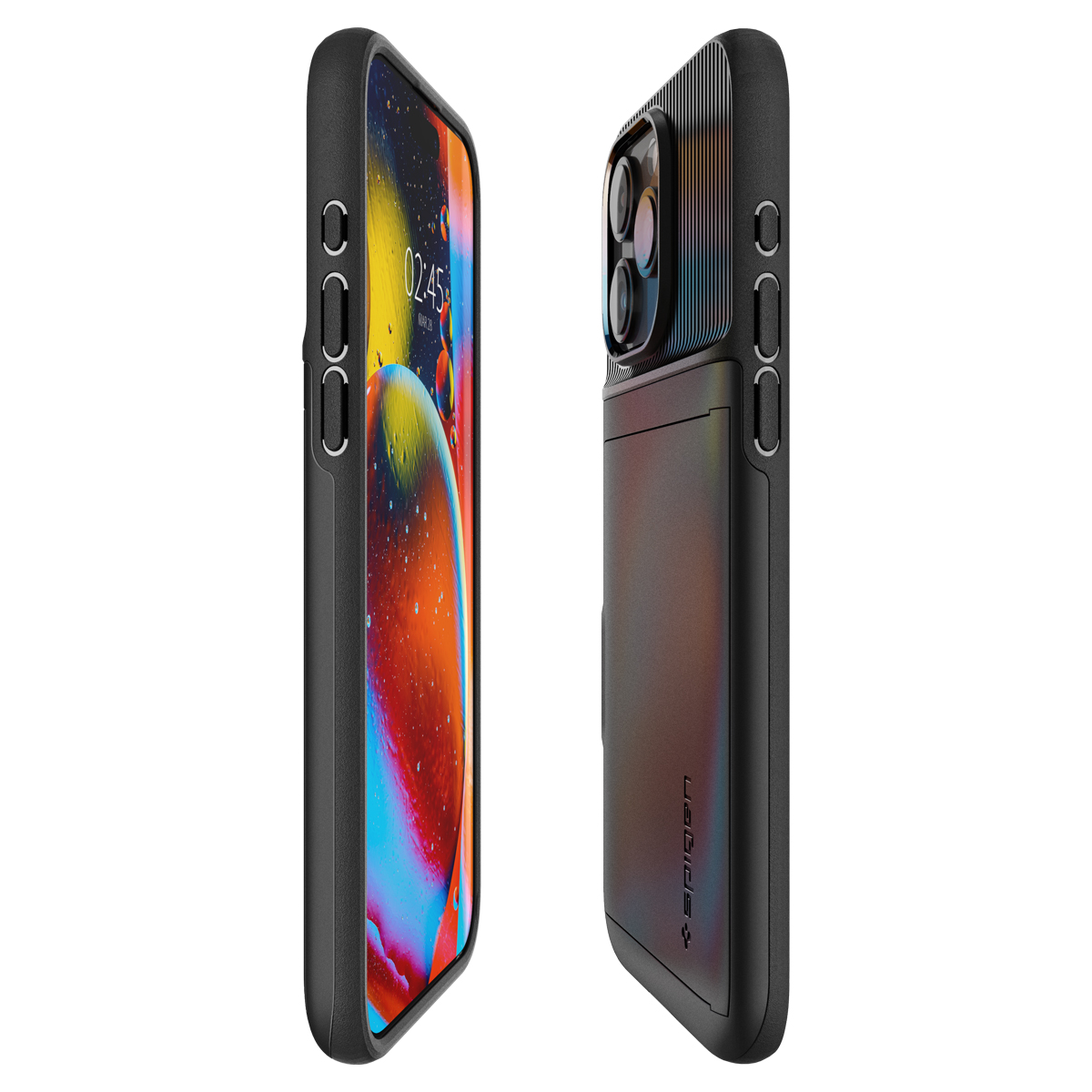 Cover Spigen Slim Armor CS Per IPhone XR - Portafoglio Sottile Con Slot Carte - Foto 9