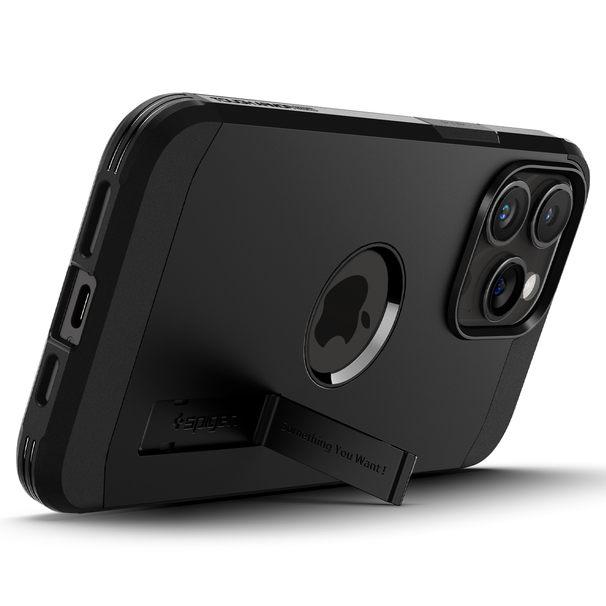 Spigen Rugged Armor MagFit iPhone 17 Hoesje MagSafe Matte Zwart