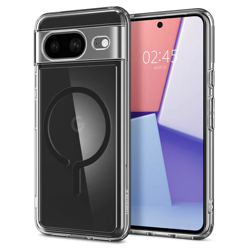 Google Pixel 8 Case Ultra Hybrid Metal Ring (MagFit) | Spigen Philippines