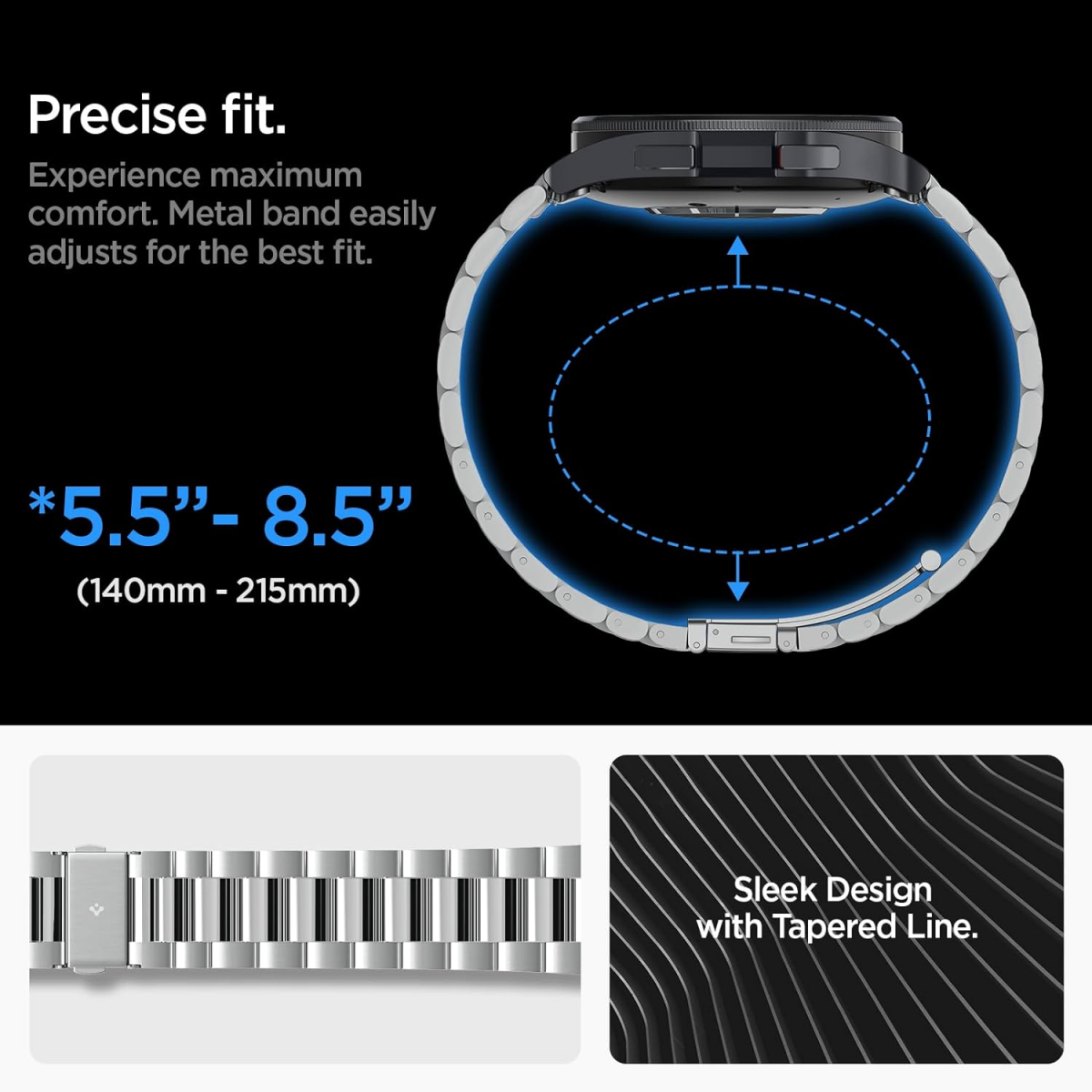 Galaxy Watch 6 Classic (47mm) Watch Band Modern Fit 316L - Spigen.com –  Spigen Business l Something You Want l