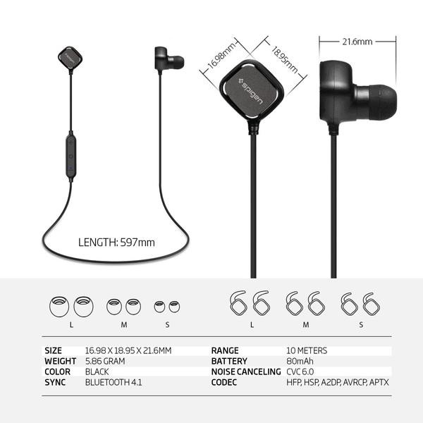 Spigen best sale wireless earphones